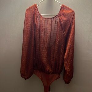 Intimately free - free people sheer bodysuit size XS